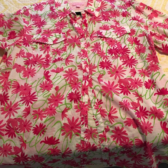 Lily Pulitzer blouse - Picture 2 of 3